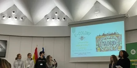 Alumnos de Bachillerato participan en el Climathon Madrid